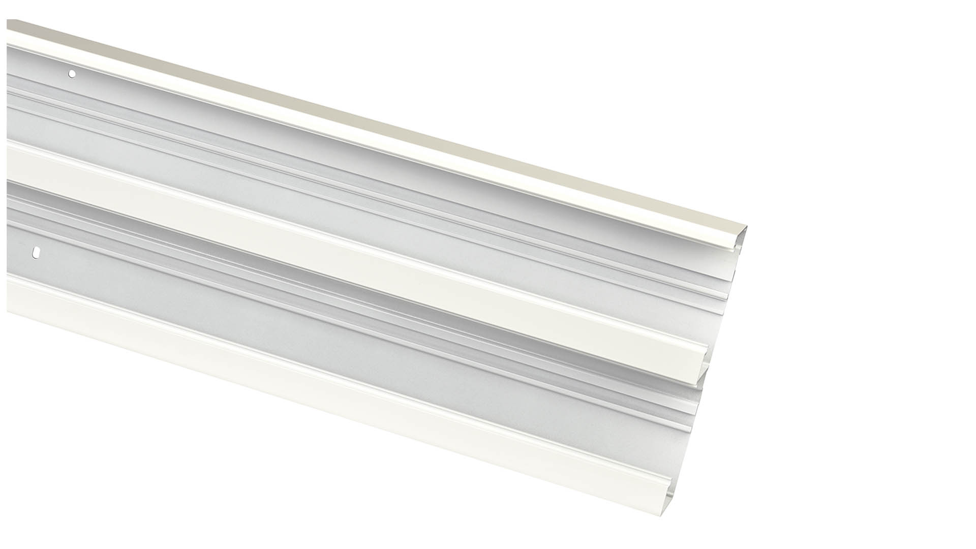 Väggkanal 220/2x80x65 mm 3 m, vit