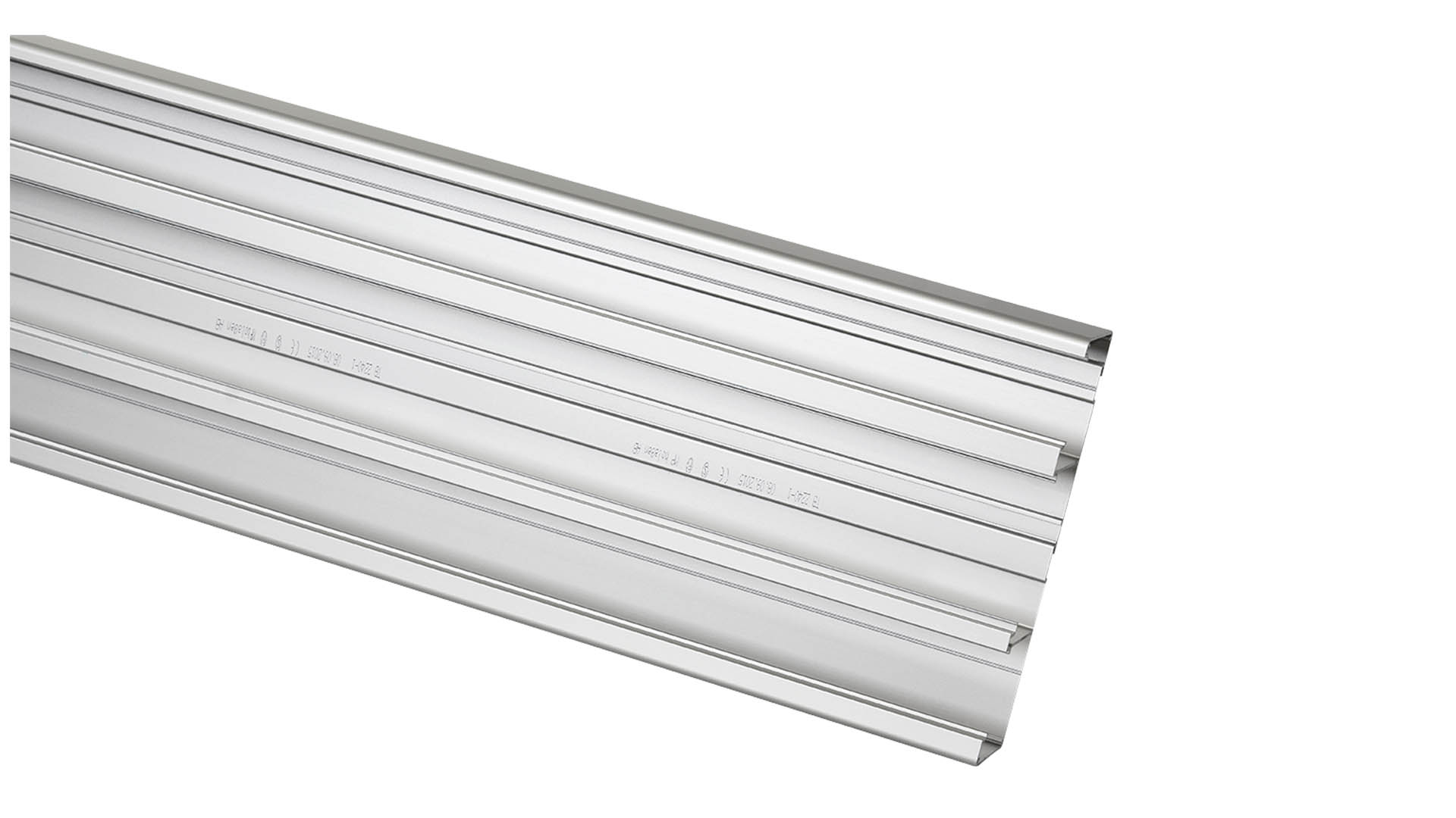 Väggkanal 220/2x45-80x65 mm 3 m, natur